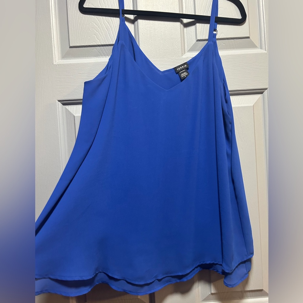 Torrid Royal Blue Camisole Top